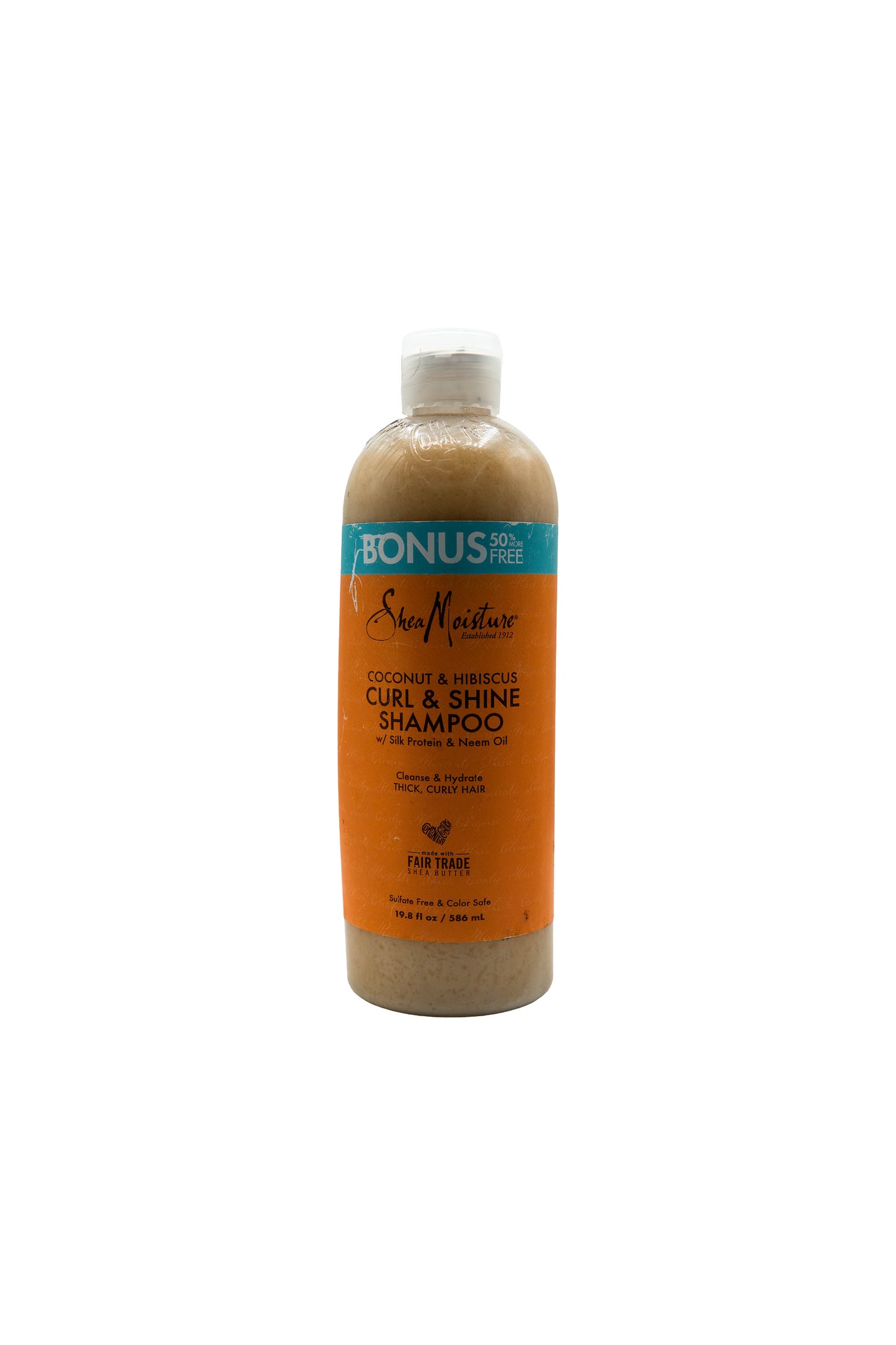SheaMoisture Coconut & Hibiscus Curl & Shine Shampoo
586ml